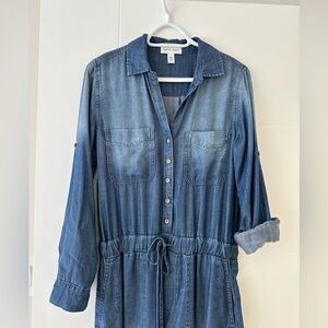 Bella Dahl Denim Jumpsuit - ultra soft, lightweight denim